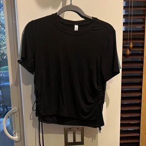 2 Lululemon Side Cinch Ribbed Tee